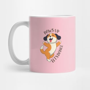 Happy dancing beagle dog Mug